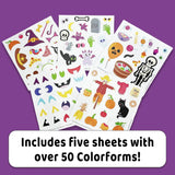 Happy Halloween Colorforms - Reusable Sticker Activity Book