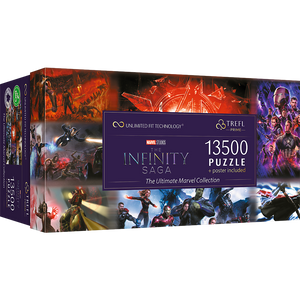 Trefl : Prime 13500 Piece Puzzle - The Ultimate Marvel Collection (OVER 6 FEET LONG!)