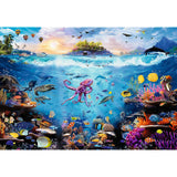 Trefl : Prime 13500 Piece Puzzle - Dive into Underwater Paradise (OVER 6 FEET LONG!)