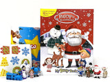 Rudolph the Red-Nosed Reindeer My Busy Book with 10 figurines and playmat