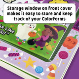 Happy Halloween Colorforms - Reusable Sticker Activity Book