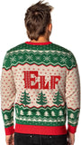 Elf - "Raised by Elves" Ugly Sweater (Various Sizes)