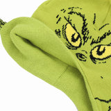 The Grinch Big Face Tassel Pom Beanie