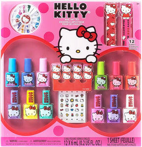 Townley Girl : Hello Kitty Non-Toxic, Water-Based, Peel-Off Nail Polish Set