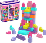 Mega Bloks® First Builders™ Bricks 80 Pieces Bag As.