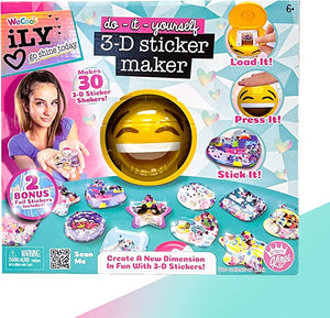 ACTIVITY KINGS ILY - DIY 3D Sticker Maker