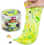 NEW CRAZY AARON'S : SLIME CHARMERS - DUMPSTER DIVE SLIME (Green Apple Scented)