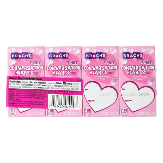 Brach's Tiny Conversation Hearts Candy 4-Pack – Colossal Toys Inc.