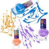 Townley Girl : Barbie - Non-Toxic, Water-Based, Peel-Off Nail Polish Set