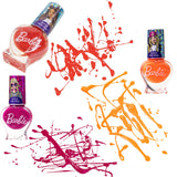 Townley Girl : Barbie - Non-Toxic, Water-Based, Peel-Off Nail Polish Set