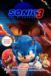 Sonic the Hedgehog 3: The Official Movie Novelization (paperback)