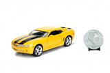 Jada 1/24 Transformers -  Chevy Camaro Concept Bumblebee w/Collectible Coin