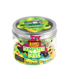 NEW CRAZY AARON'S : SLIME CHARMERS - DUMPSTER DIVE SLIME (Green Apple Scented)