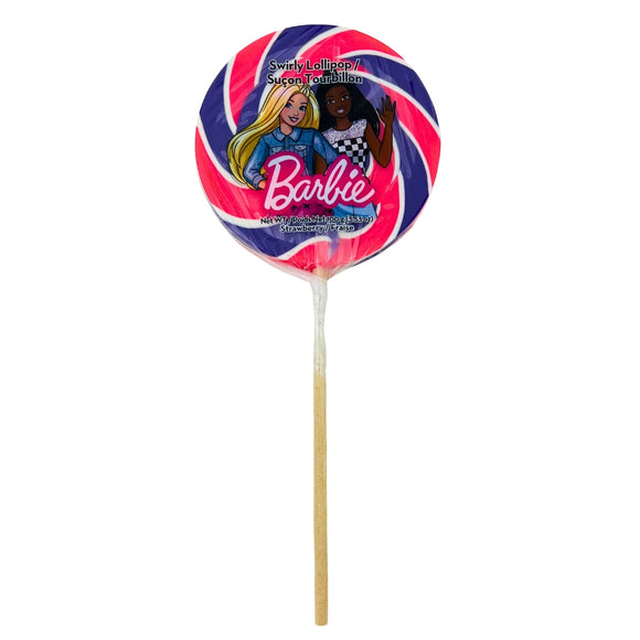 Exclusive Brands - Swirly Lollipops Barbie 100g [BB-08/27/2027]