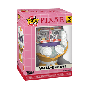 Funko Pop! Pixar Bitty Pop! Bouquet Wall-E & EVE (Valentine)