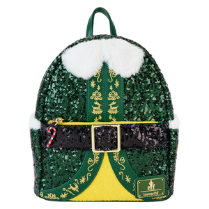 Loungefly Premium : Elf Buddy Sequin Cosplay Mini Backpack