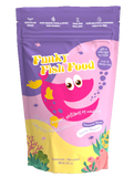 NEW Funky Fish Food - Swoon Maroon (Bath Pod Features Bath Bomb Plus Bath Bubbles)