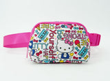 Hello Kitty Word Style Cross Body Bag