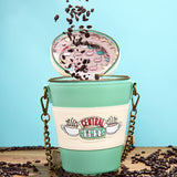 Loungefly : Friends Central Perk To-Go Coffee Cup Figural Scented Crossbody Bag