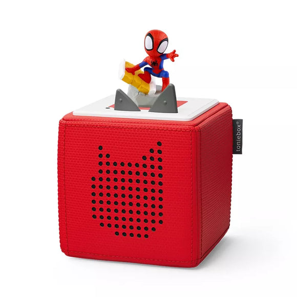 (Pre-Order) Tonies Spidey Starter Set - Tonie Box Red + Spidey Tonie Figure [ALL PRE-ORDERS ARE FINAL]