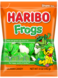 Haribo Gummi Candy - Frogs Peg Bag 5 OZ [BB-09/2025]