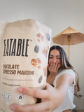 Eatable : Chocolate Espresso Martini - Milk Chocolate Kettle Corn - 108g