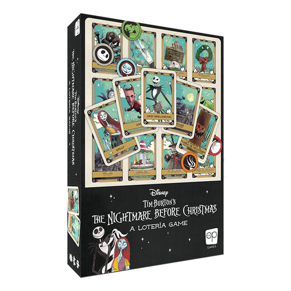 Lotería: Disney Tim Burton The Nightmare Before Christmas