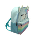 Squishmallows Mini Backpack : Caedia the Cow - 11" Fuzzy With 3D Ears