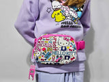 Hello Kitty Word Style Cross Body Bag