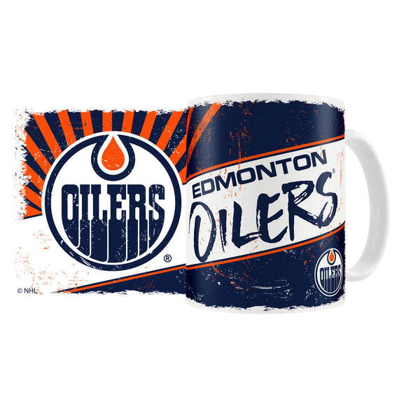 (PRE-ORDER) Edmonton Oilers NHL 15oz Ceramic Classic Mug [PRE-ORDERS ARE FINAL]