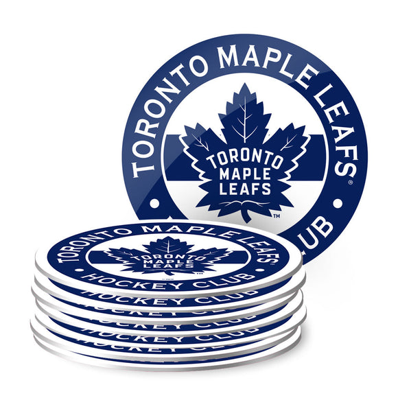 (PRE-ORDER) Toronto Maple Leafs NHL Eight Pack Coaster Set [PRE-ORDERS ARE FINAL]