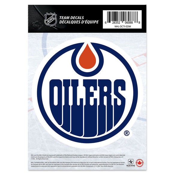 Edmonton Oilers NHL Fan Decal - 5