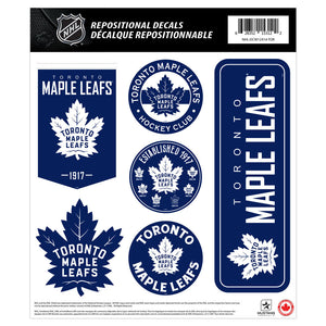 (PRE-ORDER) Toronto Maple Leafs NHL Wall Decal Set - 12" x 14"[ALL PRE-ORDERS ARE FINAL]