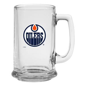 Edmonton Oilers NHL 15oz Glass Sports Mug