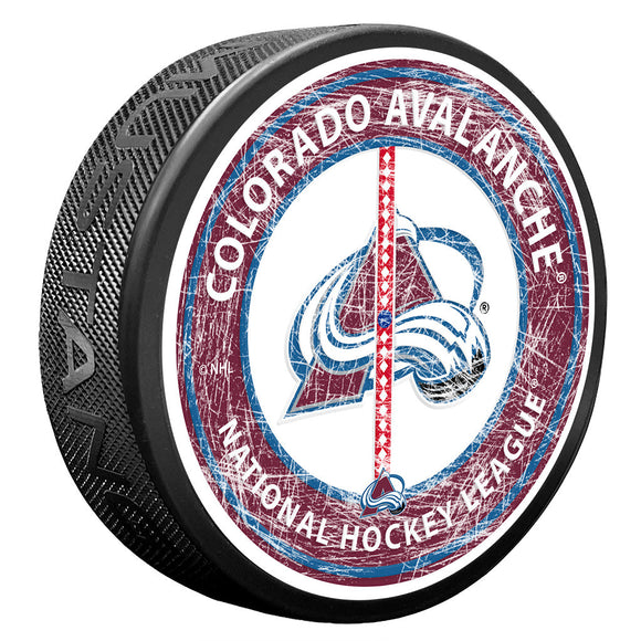 (PRE-ORDER) Colorado Avalanche Center Ice Collectors Series Puck [ALL PRE-ORDERS ARE FINAL]