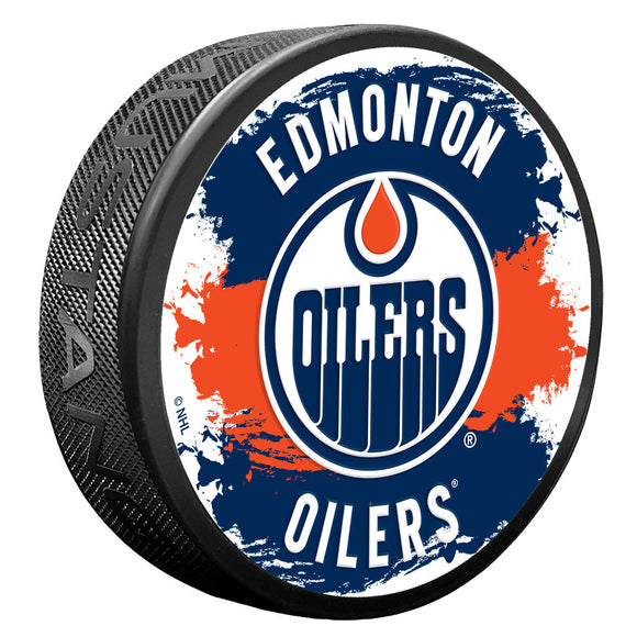 Edmonton Oilers NHL - Splash Collectors Series Puck