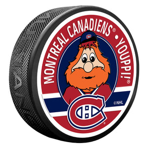 (PRE-ORDER) Montreal Canadiens Youppi NHL Textured Collectors Series Puck [ALL PRE-ORDERS ARE FINAL]