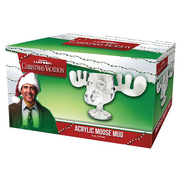 Spoontiques - National Lampoon’s Christmas Vacation : 8 oz. Glass Moose Mug