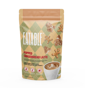 Eatable : Popped Gingerbread Latte Popcorn - 108g