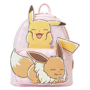 (PRE-ORDER) Loungefly :
Pokémon Café Pikachu & Eevee Mini Backpack [ALL PRE-ORDERS ARE FINAL]