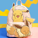 (PRE-ORDER) Loungefly :
Pokémon Café Pikachu & Eevee Mini Backpack [ALL PRE-ORDERS ARE FINAL]