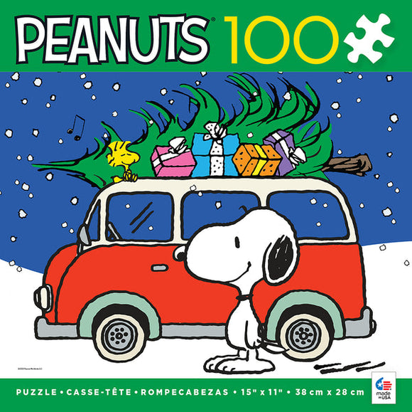 100 Piece Peanuts Holiday Puzzle (Assortmen