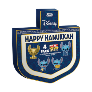 Funko Pop! Pocket Pop! Happy Hanukkah Stitch 4-Pack