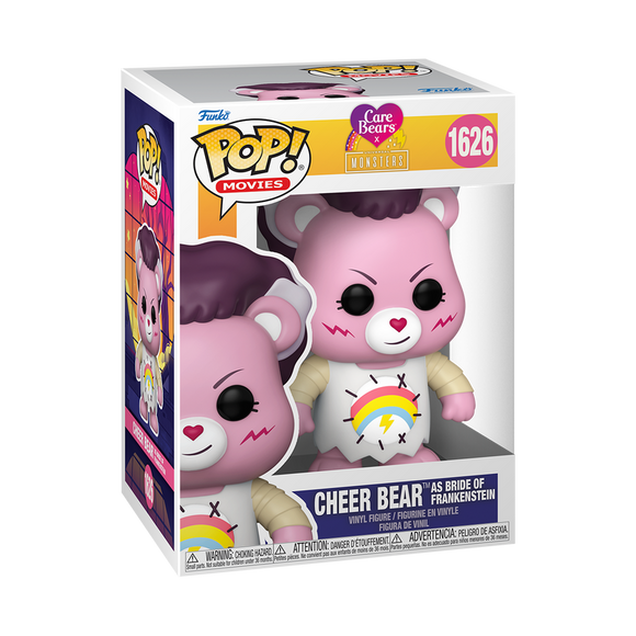 Funko Pop! Care Bears X Universal Monsters - Cheer Bear as Bride of Frankenstein