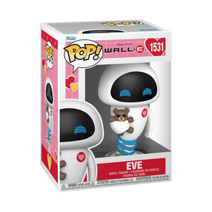 Funko Pop! Pixar - EVE with Teddy Bear (Valentine)