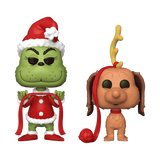 Funko Pop! Dr Suess How The Grinch Stole Christmas - Grinch and Max 2 Pack