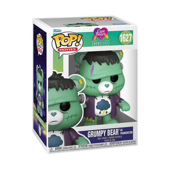 Funko Pop! Care Bears X Universal Monsters - Grumpy Bear as Frankenstein