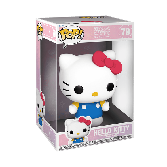 SANRIO FUNKO POP! JUMBO HELLO KITTY (50TH ANNIVERSARY)