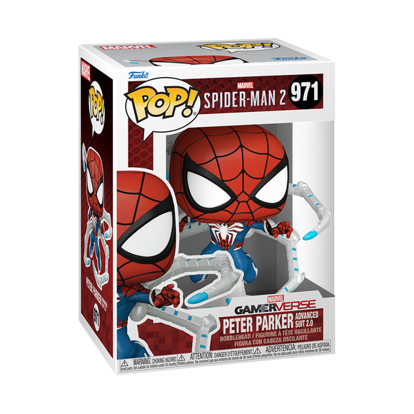 FUNKO POP! SPIDER-MAN 2 GAMERVERSE - PETER PARKER ADVANCED SUIT 2.0