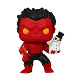 Funko Pop! Red Hulk with Snowman